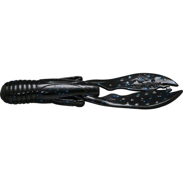 Jackall Sasuteki Craw - 4in - Black Blue Flake