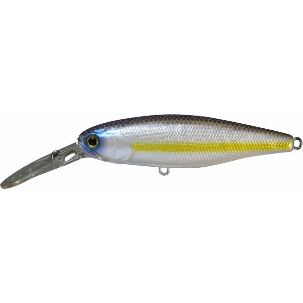 Jackall JSQRDD79 Jerkbait DD Squirrel Lure CS Chartreuse Shad