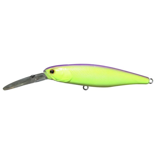 Jackall JSQRDD79 Jerkbait DD Squirrel Lure PC Purple Chartreuse