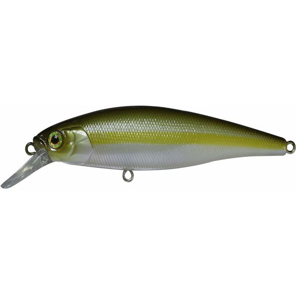 Jackall Squad Minnow - 4in - Chartreuse Striped Ayu