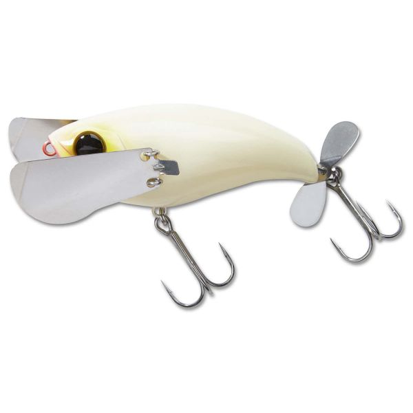 Jackall Pompadour Jr. Lures Bone White