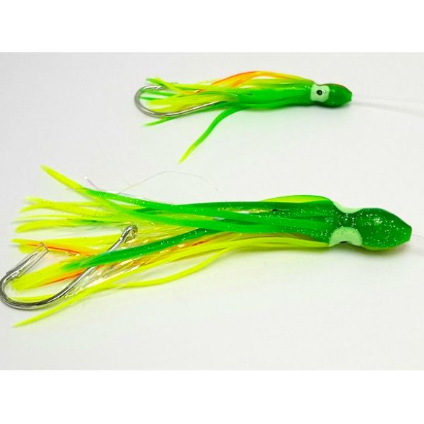 JAW Lures Offshore Dominator - Chartreuse/Orange/Green Belly