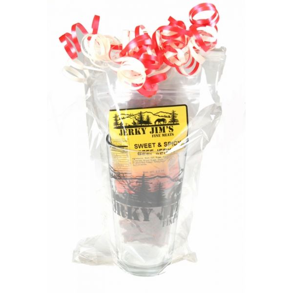 Jerky James Mild Jerky with Beer Mug Gift Pack