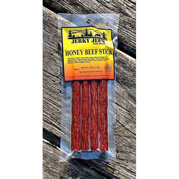 Jerky James Honey Beef Stick - 4 oz.