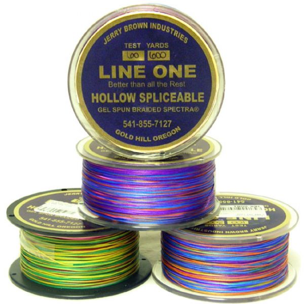 Jerry Brown Decade Line One Hollow Core Spectra 300yds 100lb