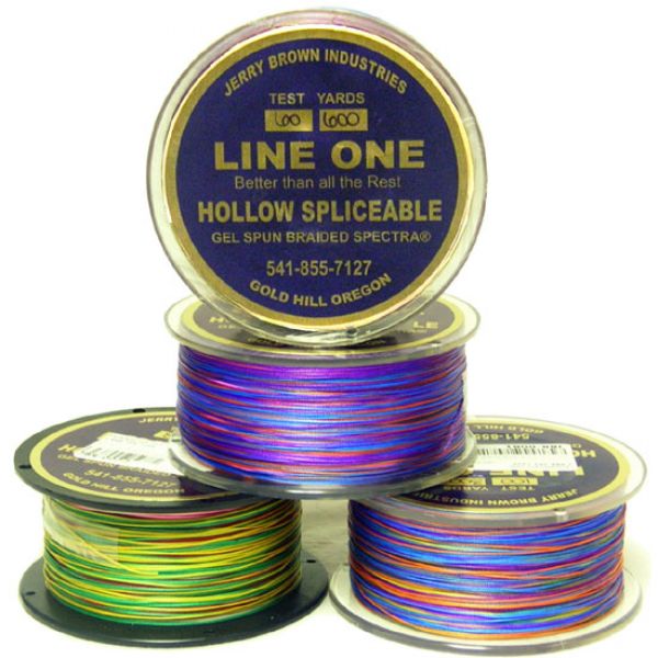 Jerry Brown Decade Line One Hollow Core Spectra Braided Line 300yds