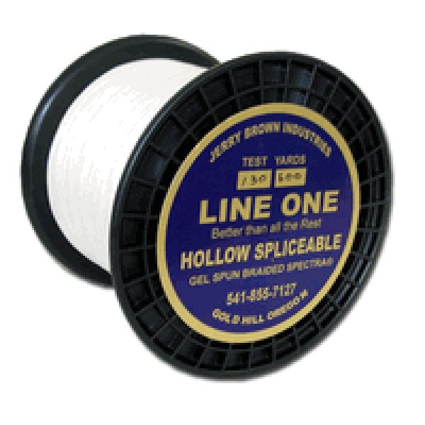 Jerry Brown JBHB Line One Hollow Braided Spectra Line 1750 Yds.