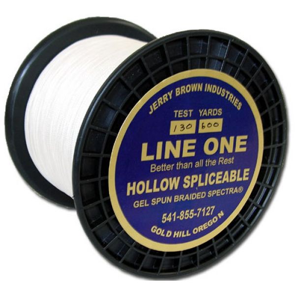 Jerry Brown Line One Hollow Core Spectra Braided Line 150yds