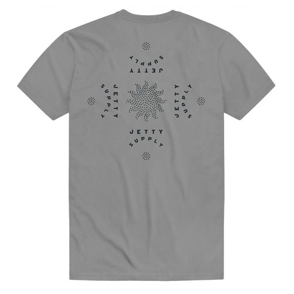 Jetty Ablaze T-Shirt - Grey - Large