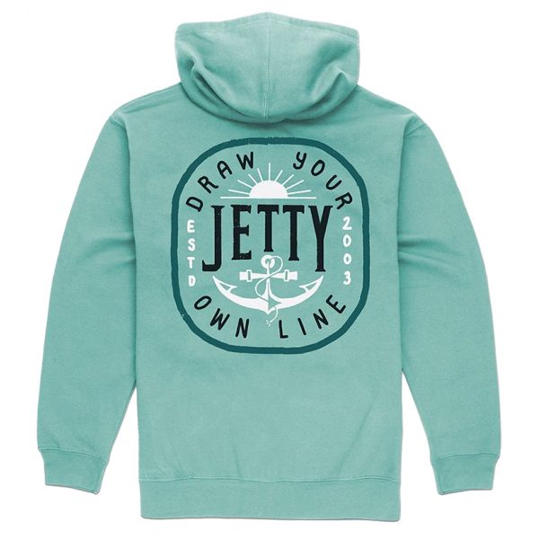 Jetty Admiralty Hoodie - Mint - 2X-Large