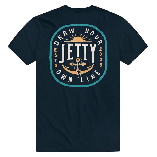 Jetty Admiralty T-Shirt - Navy - 2X-Large