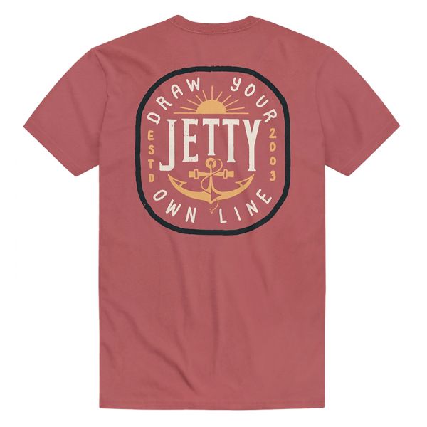 Jetty Admiralty T-Shirt - Salmon - 2X-Large