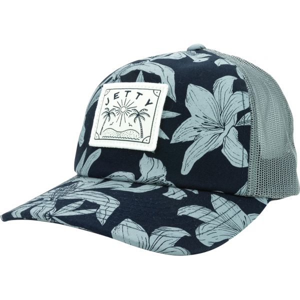 Jetty Amigo Trucker Hat - Floral Slate