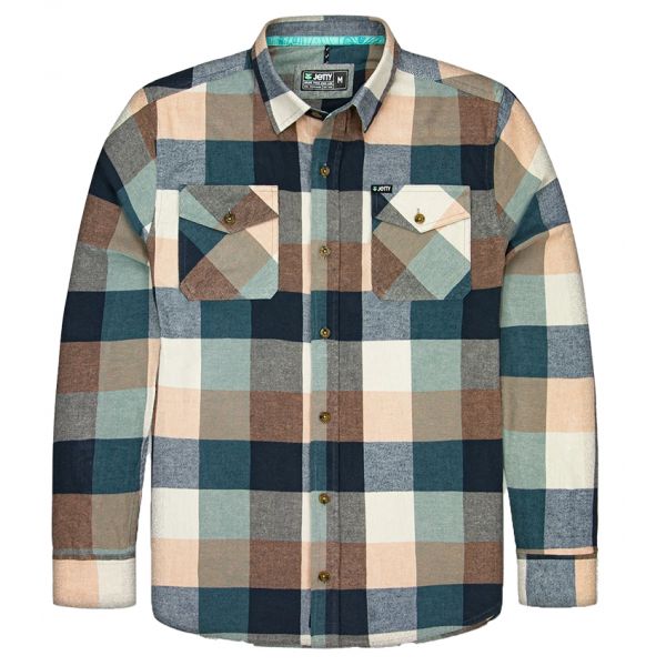 Jetty Breaker Flannel Shirt - Sand - 2X-Large