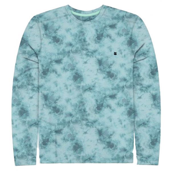 Jetty Brigantine UV Long Sleeve Shirt - Light Blue - Large