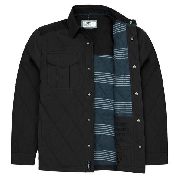 Jetty Dogwood Jacket - Black - 2X-Large