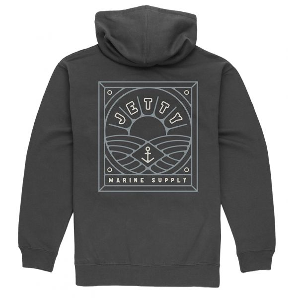 Jetty Eventide Hoodie - Charcoal - Medium