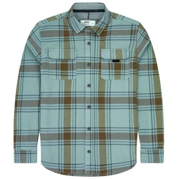 Jetty Arbor Flannel - Fog