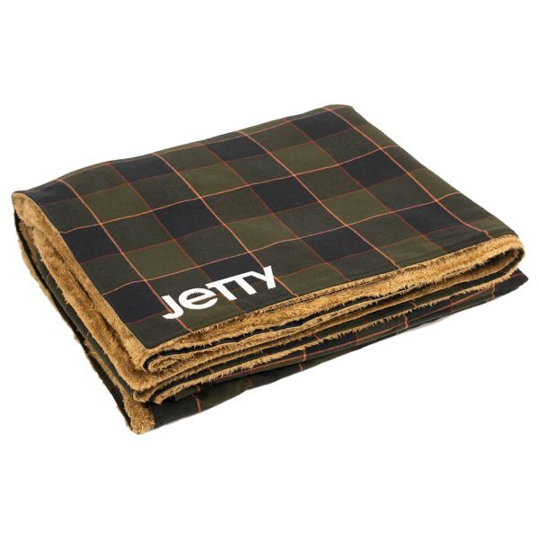 Jetty Fireside Sherpa Blanket - Military