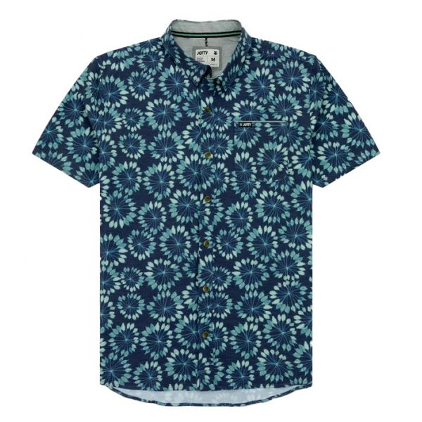 Jetty Garwood Woven Shirt - Blue - 2X-Large