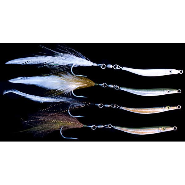 Jetty Ghost 1oz Keeled Sand Eel Lures #1 Hook