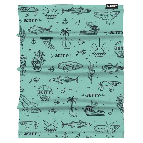 Jetty Gills Neck Gaiter - Mint S20