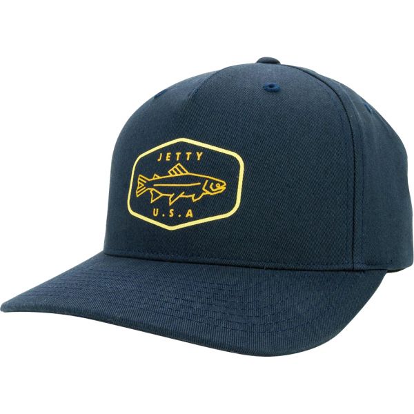 Jetty Hecho Snapback Hat - Navy