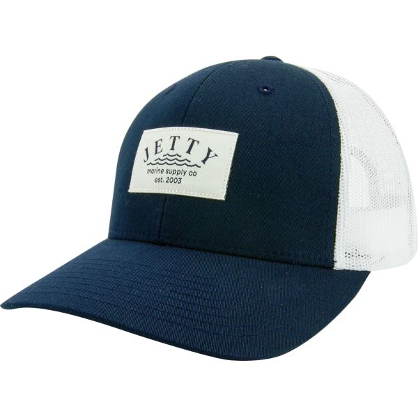 Jetty Marsh Trucker Snapback Hat - Navy