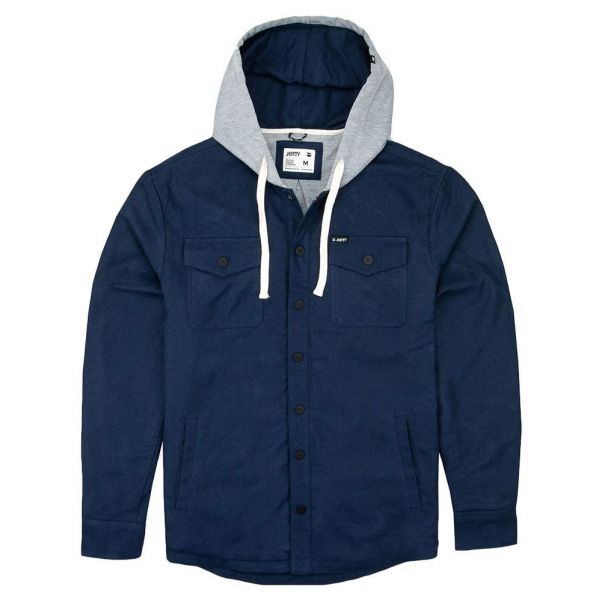 Jetty Mayfly Flannel Jacket - Indigo