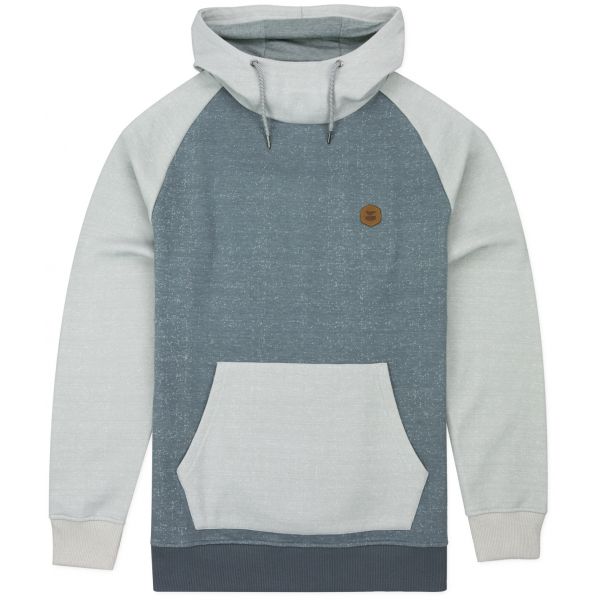 Jetty Nautilus High Neck Hoodie - Grey - Large