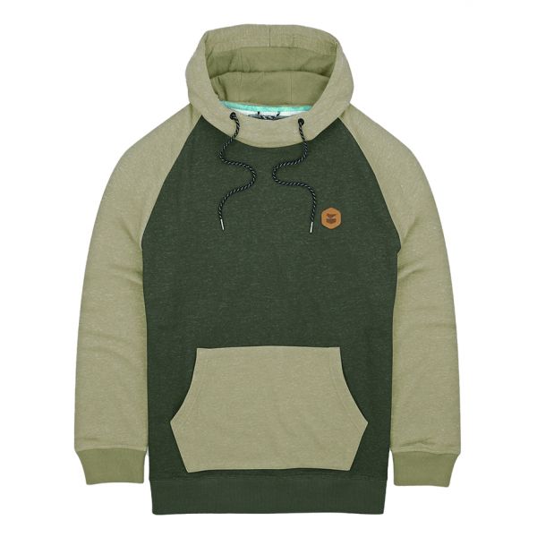 Jetty Nautilus High Neck Hoodie - Sage - 2X-Large