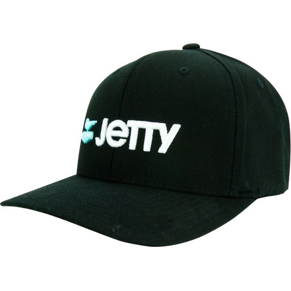 Jetty Otis Flexfit Hat - Black - L/XL