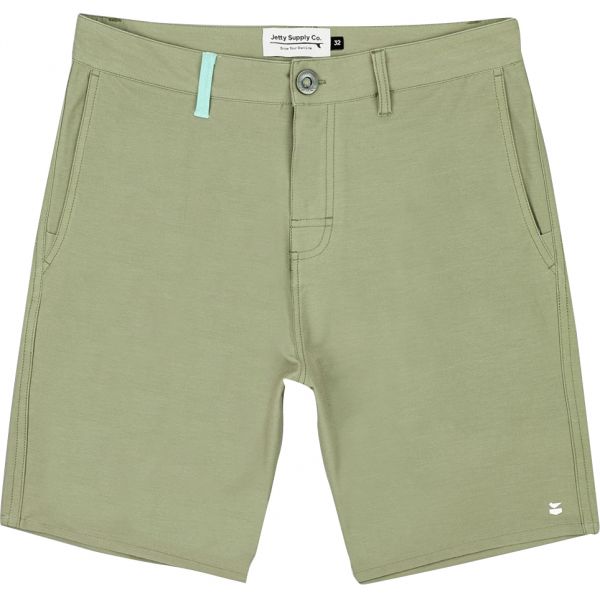 Jetty Polywog Hybrid Walkshorts - Sage - 26