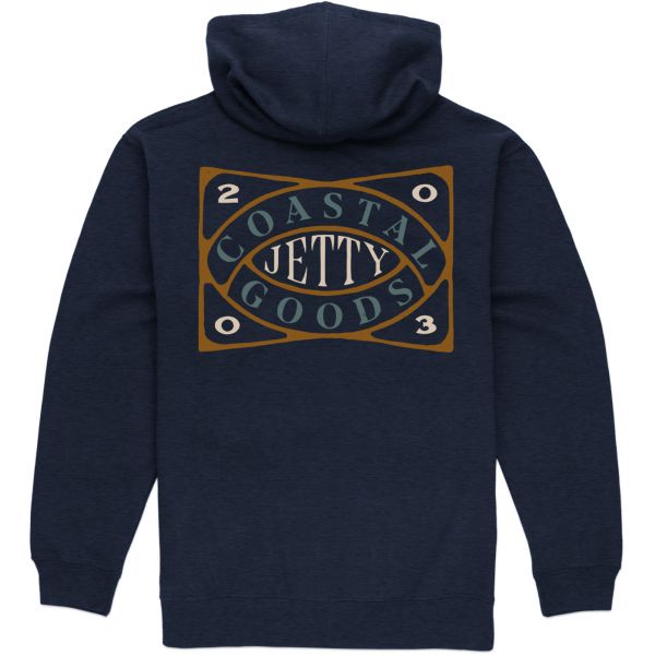 Jetty Provision Hoodie - Navy - 2X-Large