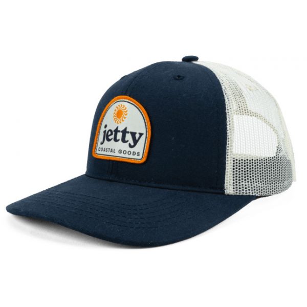 Jetty Rise Classic Trucker Hat - Navy