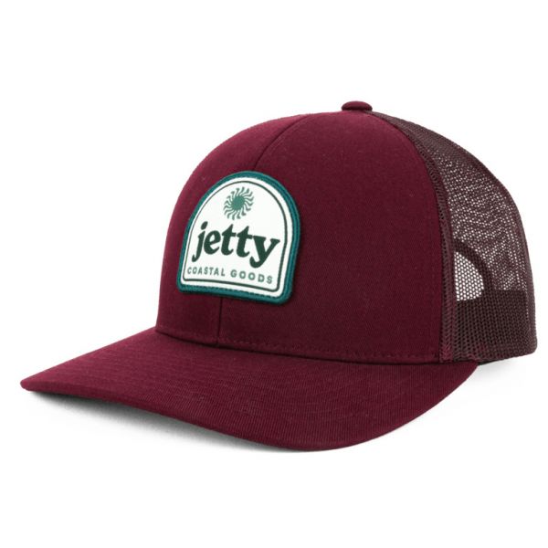 Jetty Rise Classic Trucker Hat - Oxblood