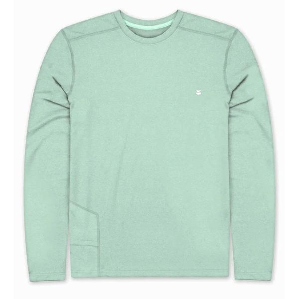 Jetty Brigantine UV Long Sleeve Shirts - Mint