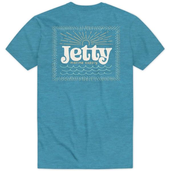 Jetty Sandbox Tee - Teal - Medium