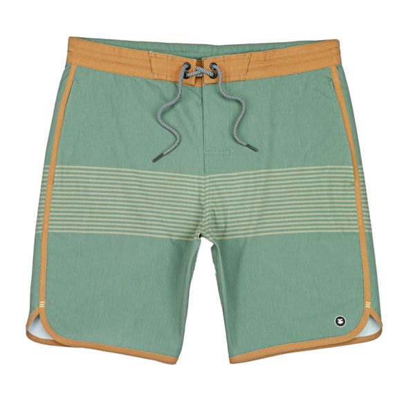 Jetty Sandbar Hybrid Boardshort - Sage - 26