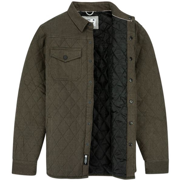 Jetty Seine Quilted Jacket - Military - 2X-Large