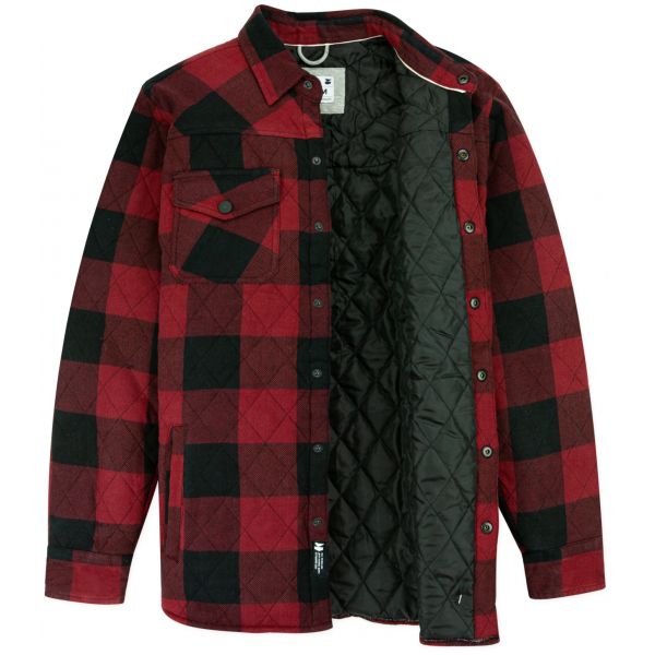 Jetty Seine Quilted Jacket - Red - X-Large