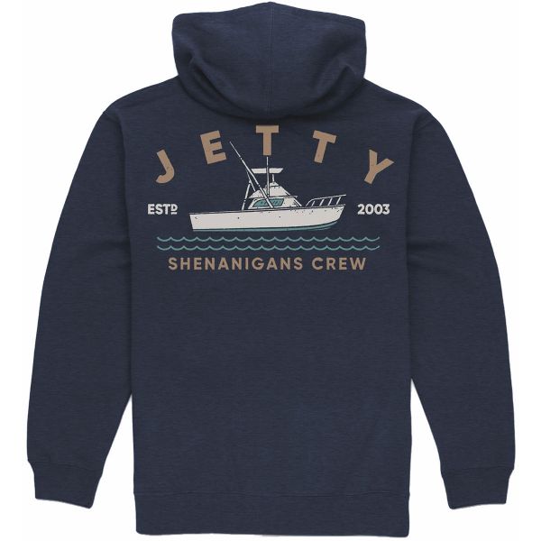 Jetty Shenanigans Zippy - Navy - 2X-Large