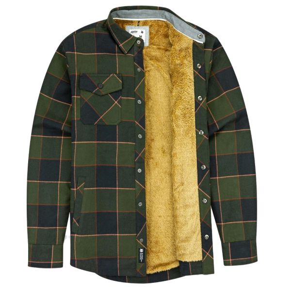 Jetty Sherpa Jacket - Military - X-Large