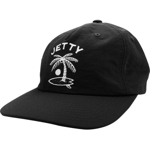 Jetty Stringer Strapback Hat - Black