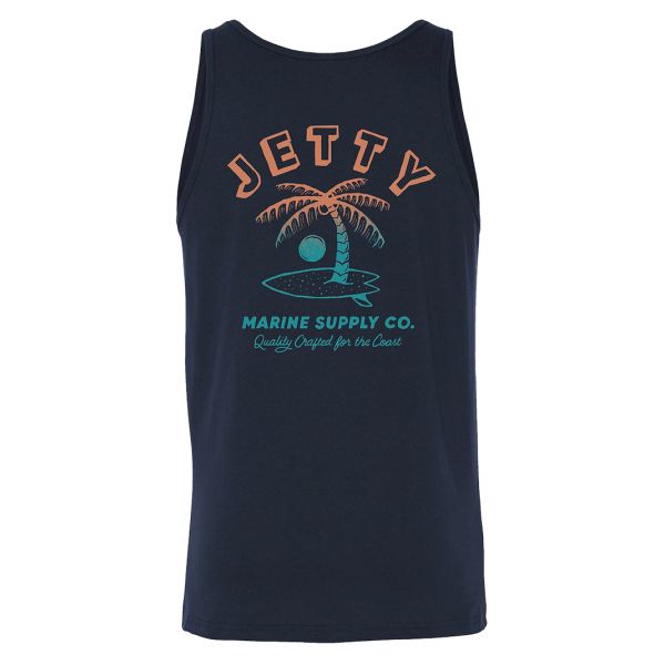 Jetty Stringer Tank Top - Navy - 2X-Large