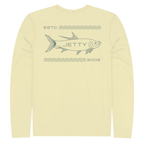 Jetty Tarpon UV Long Sleeve Shirt - Sun - 2X-Large