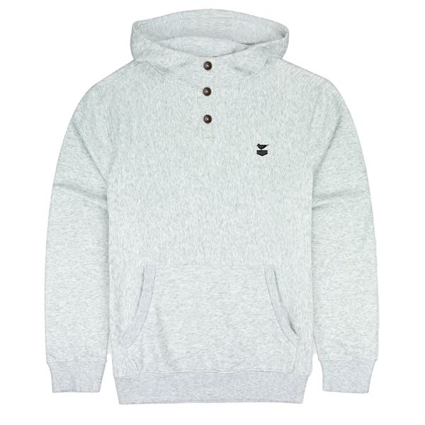 Jetty Trawler Hoodie - Athletic Heather - Large