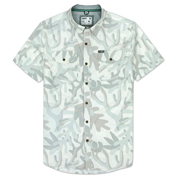 Jetty Wellpoint Performance Woven Shirt - Cream - Large