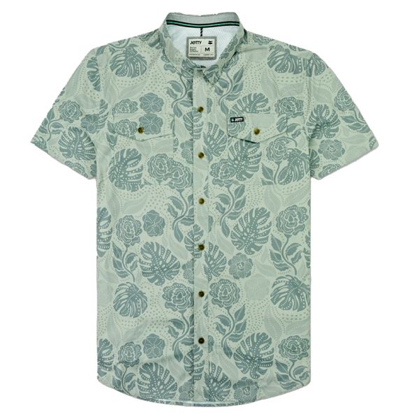 Jetty Wellpoint Performance Woven Shirt - Sage - Small