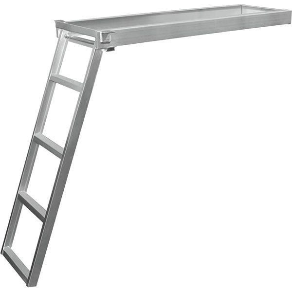 Jif Marine CSD2 Under-Deck Pontoon Ladder f/ Round Front Decks